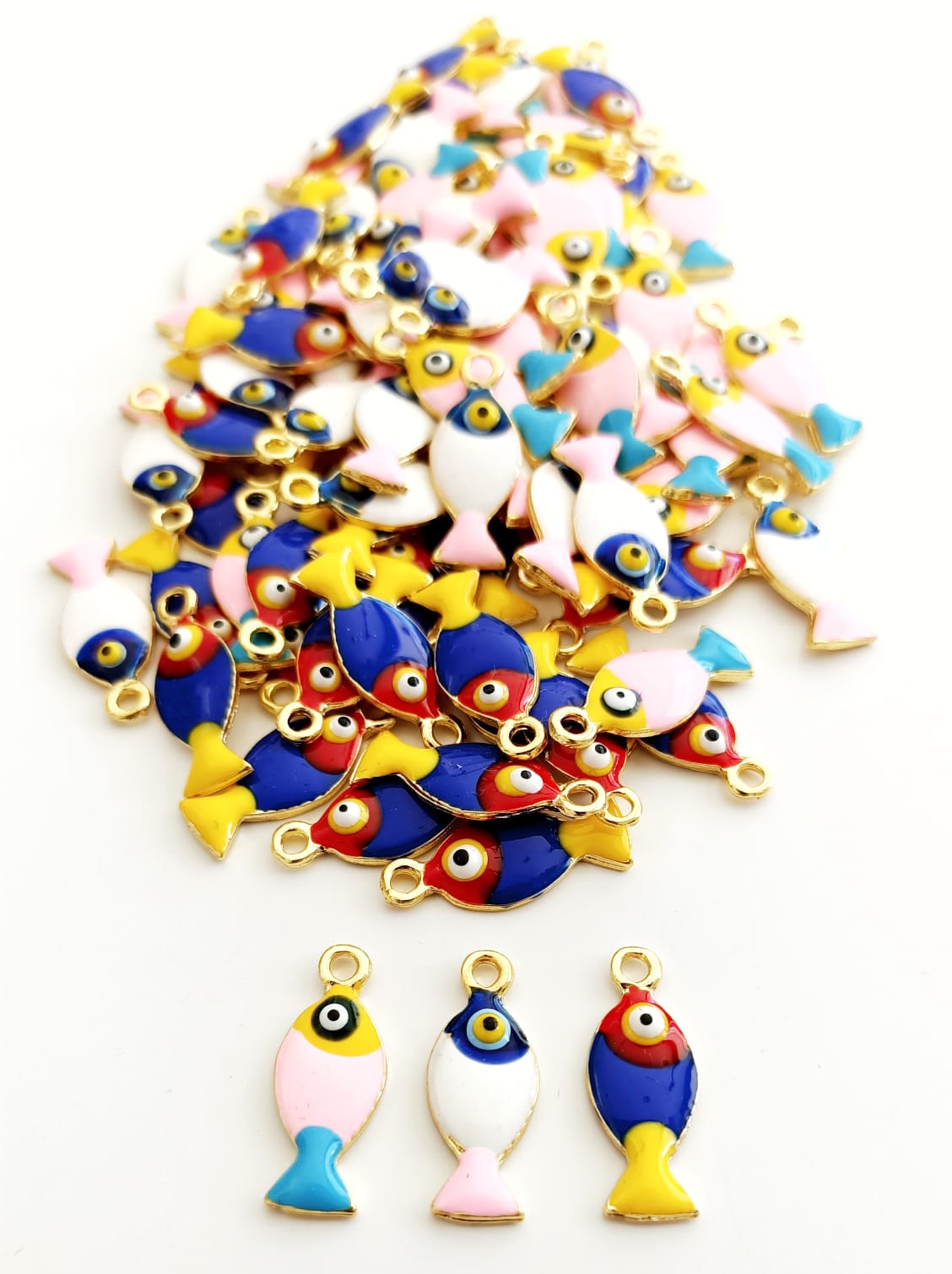 Mineli Balık Kolye Ucu