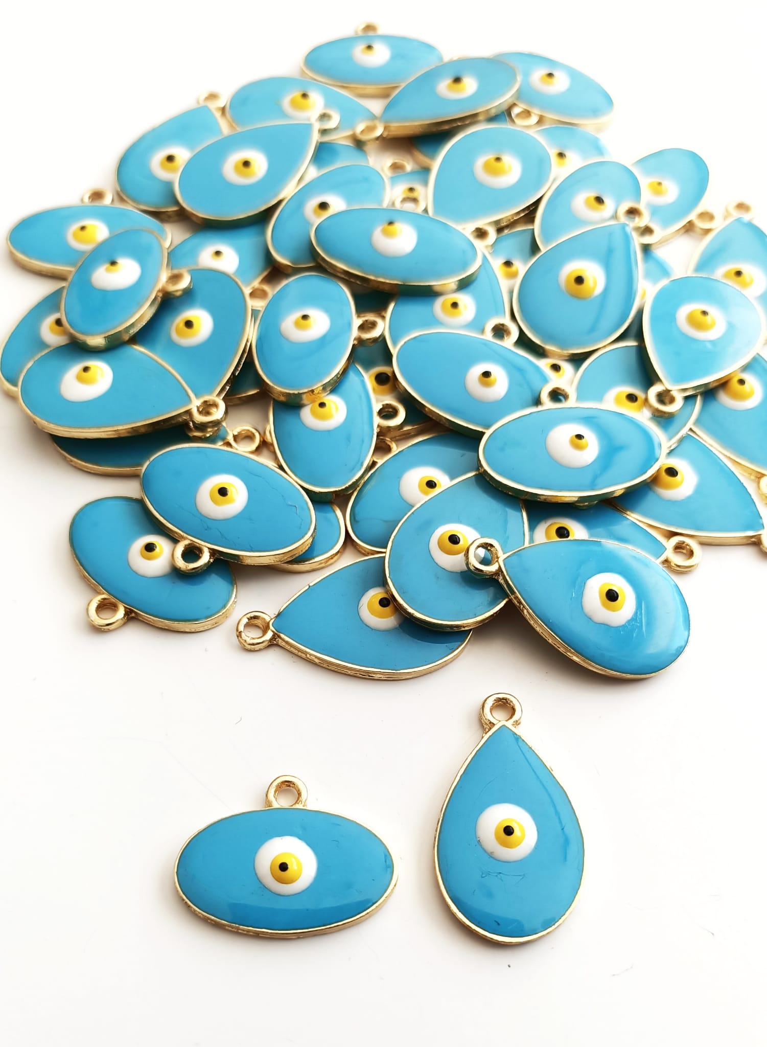 Mineli Nazar Boncuk Kolye Ucu