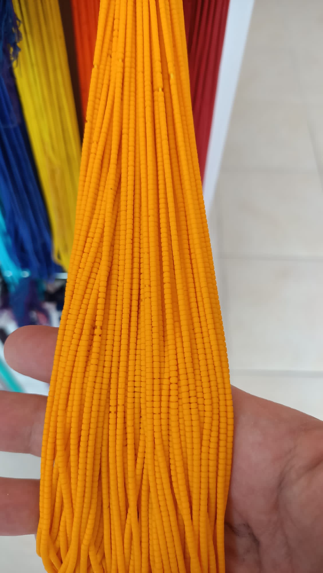 Afgan Boncuğu(Düzgün Kesim)