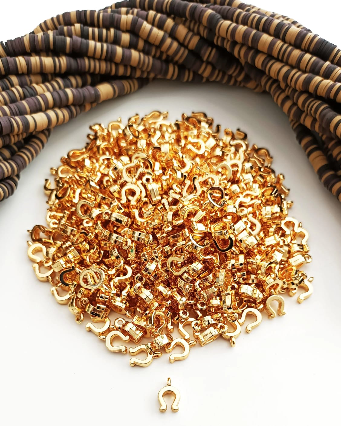  Altın Kaplama Nal Kolye Ucu