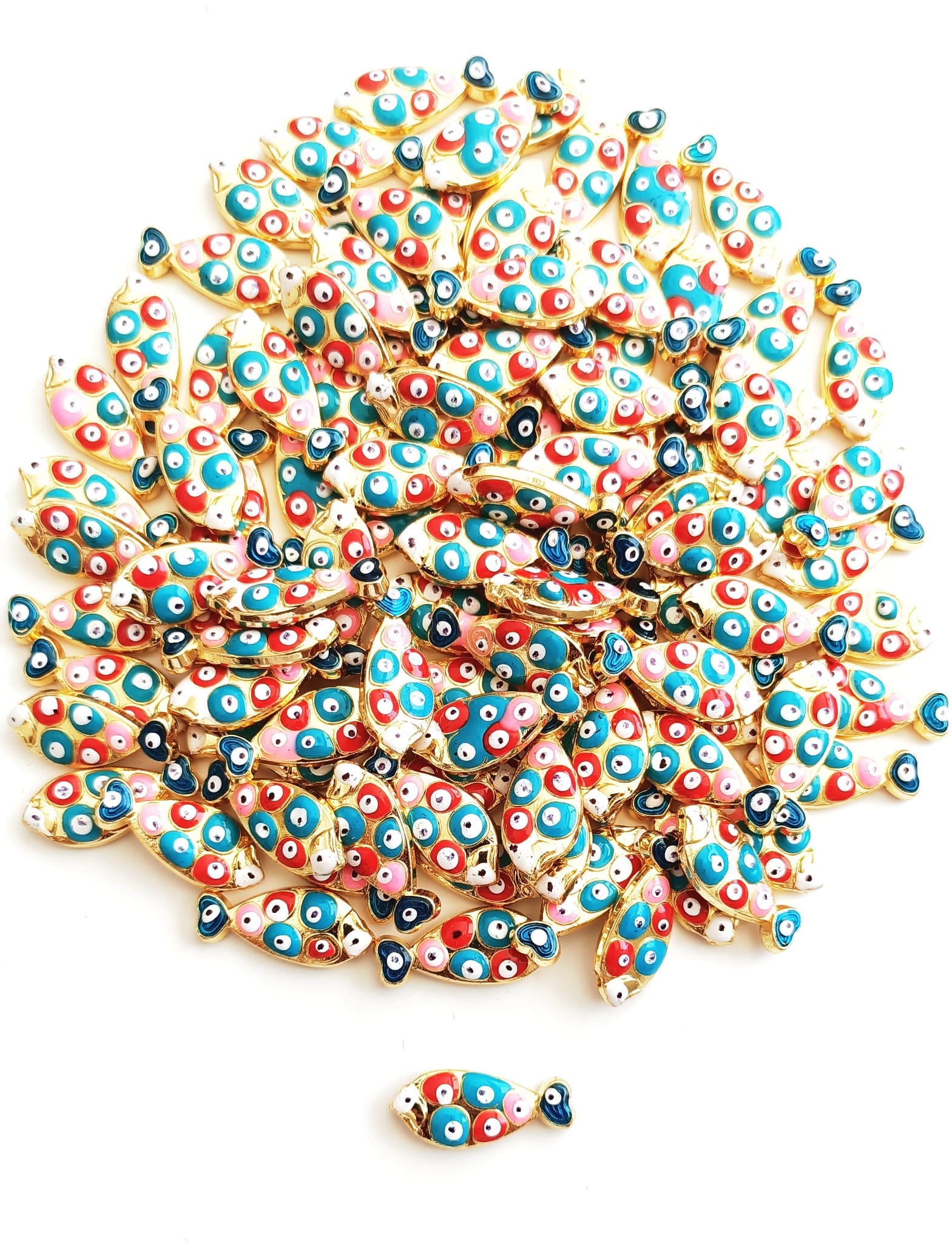 Mineli Balık Takı Ucu