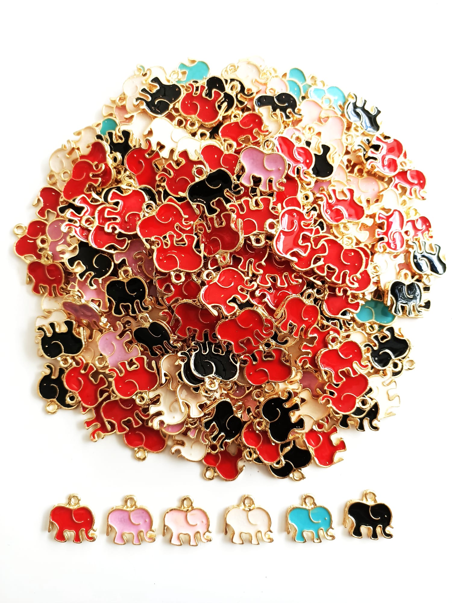 Mineli Fil Kolye Ucu