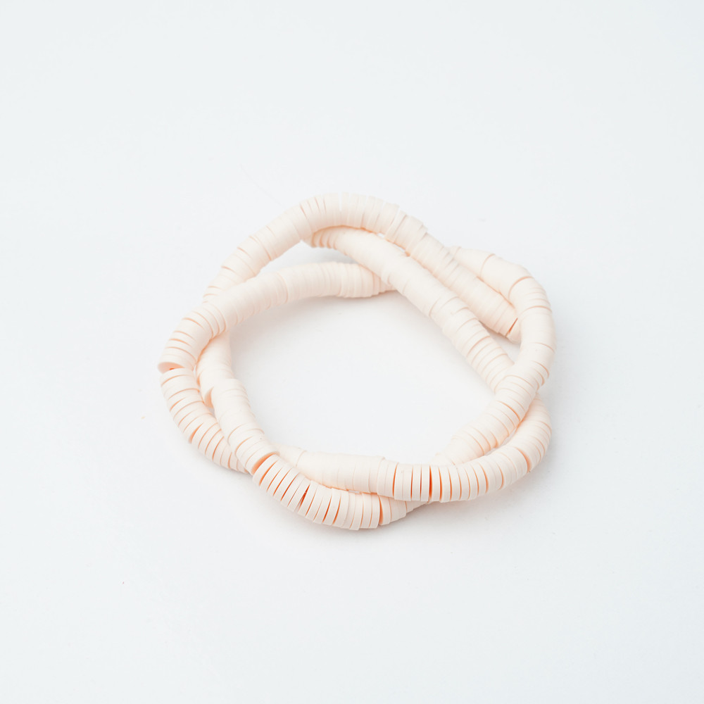 Açık Yavruağzı Fimo Boncuk Fb0024