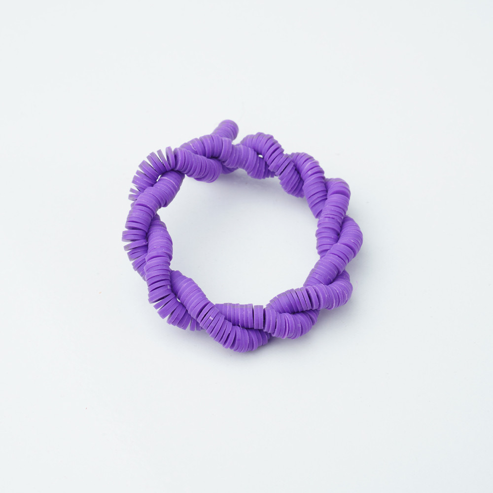 Mor Fimo Boncuk Fb0032