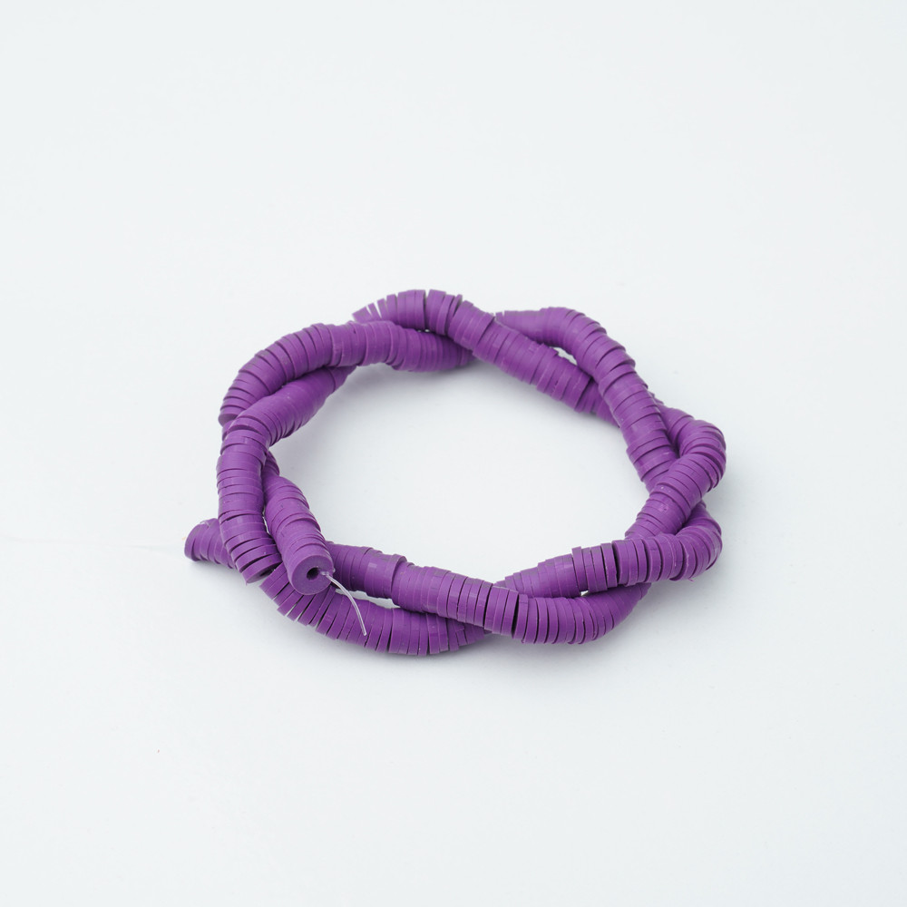 Mor Fimo Boncuk Fb0033