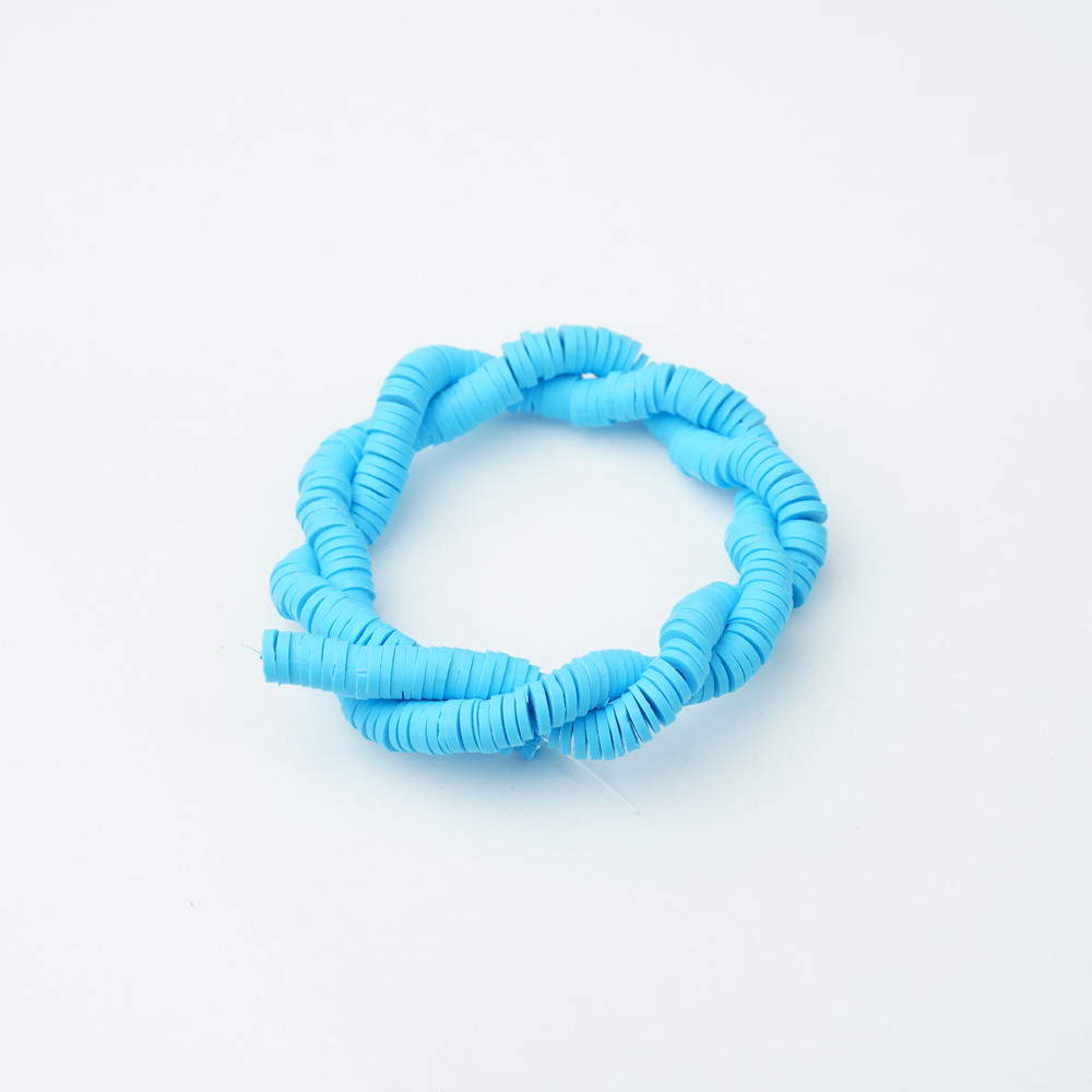 Açık Mavi Fimo Boncuk Fb0039