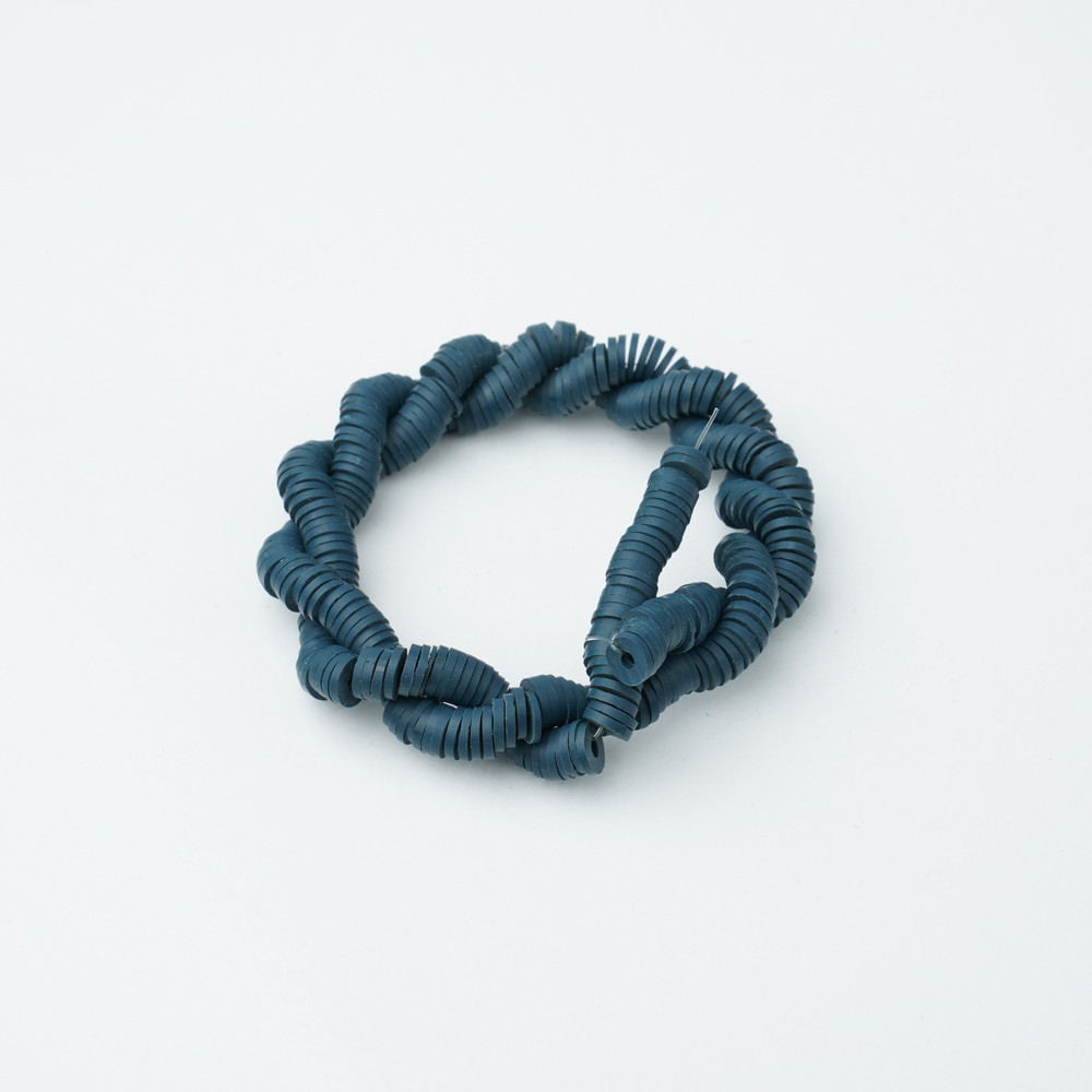 Petrol Mavisi Fimo Boncuk Fb0068