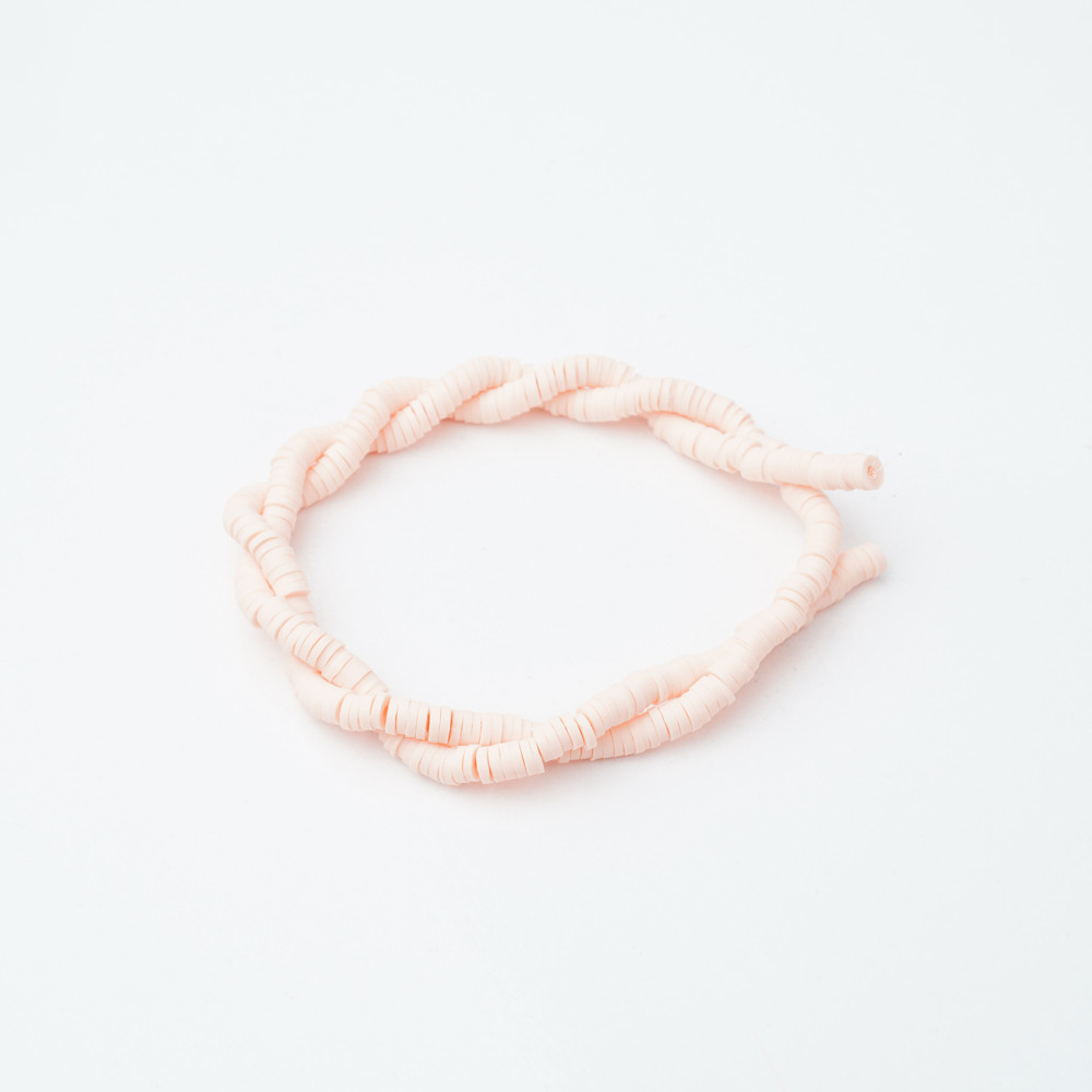 Pembe Fimo Boncuk Fb0152