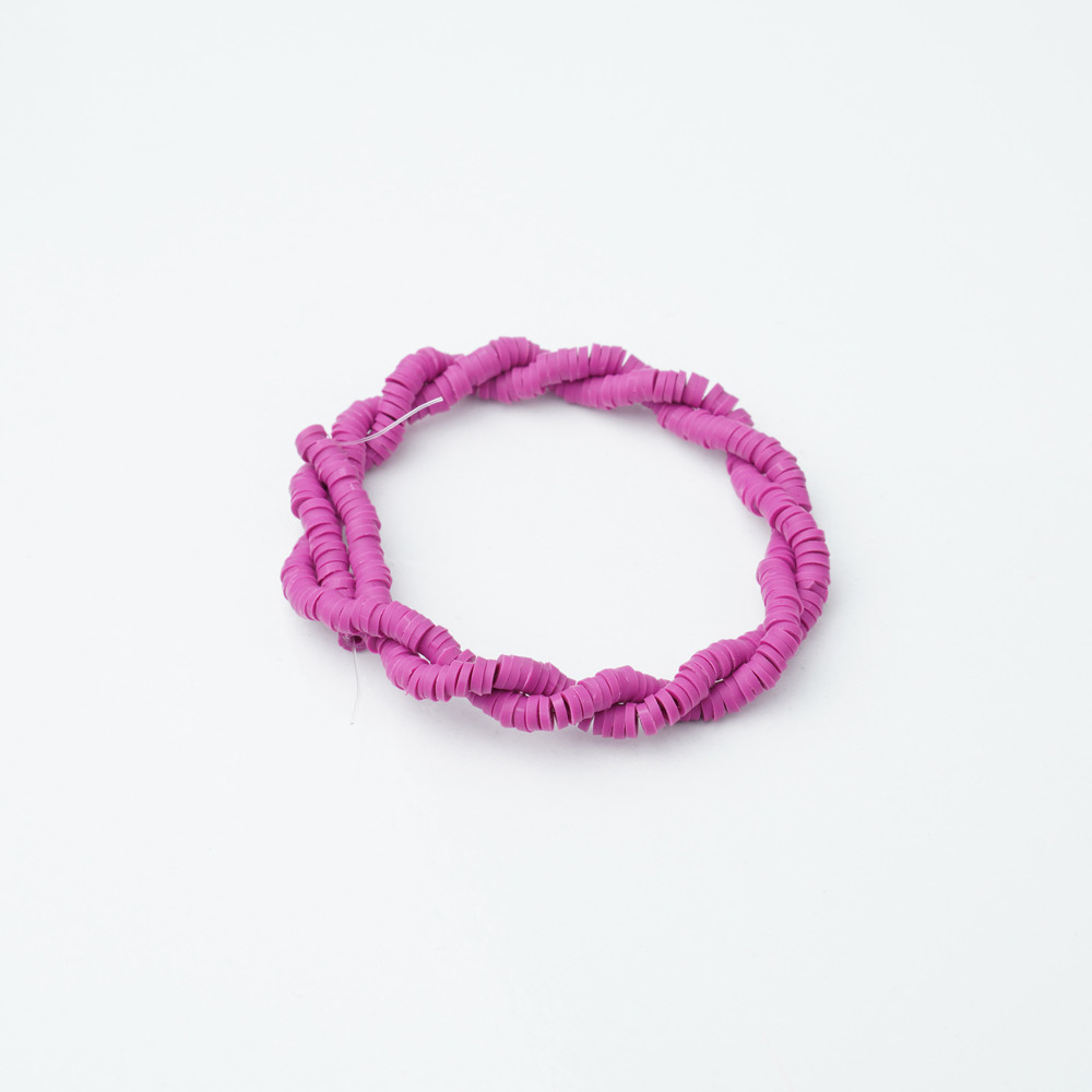 Mor Fimo Boncuk Fb0169