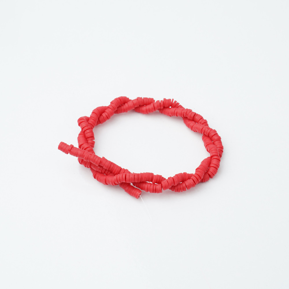 Kırmızı Fimo Boncuk Fb0179