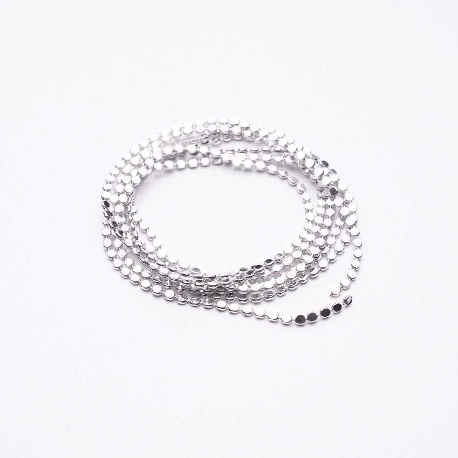  Gümüş Kaplama Zincir Znc023