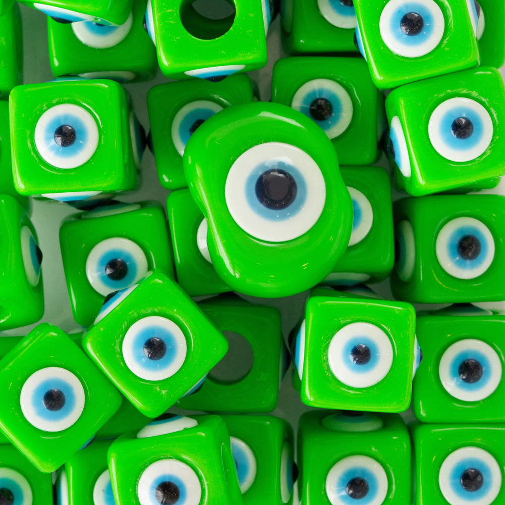 Yeşil Küp Plastik Dana Göz Pnb0010