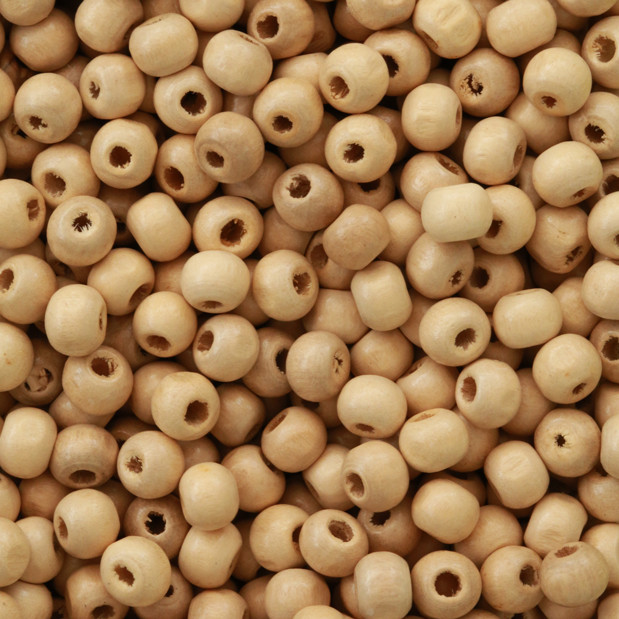 4mm Ahşap Boncuk Ab008