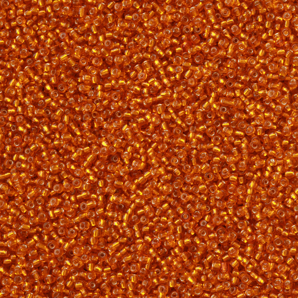 Şeffaf Turuncu 11/0 Dökme Kum Boncuk Dkb0225