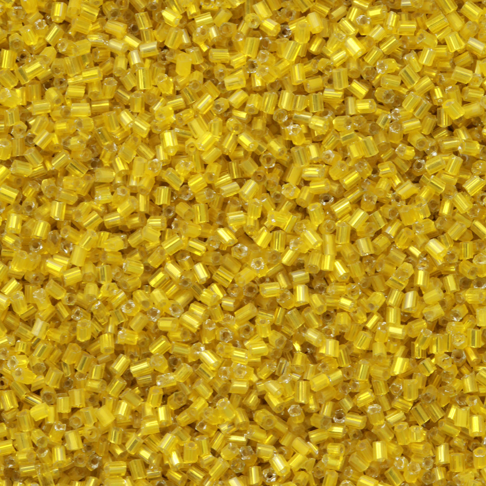 Sarı Kısa Boru Kesme Boncuk Boru0038