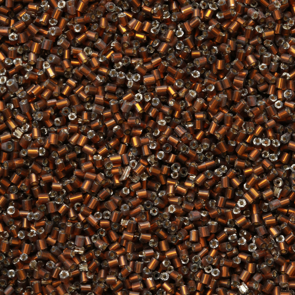 Açık Kahve Kısa Boru Kesme Boncuk Boru0054