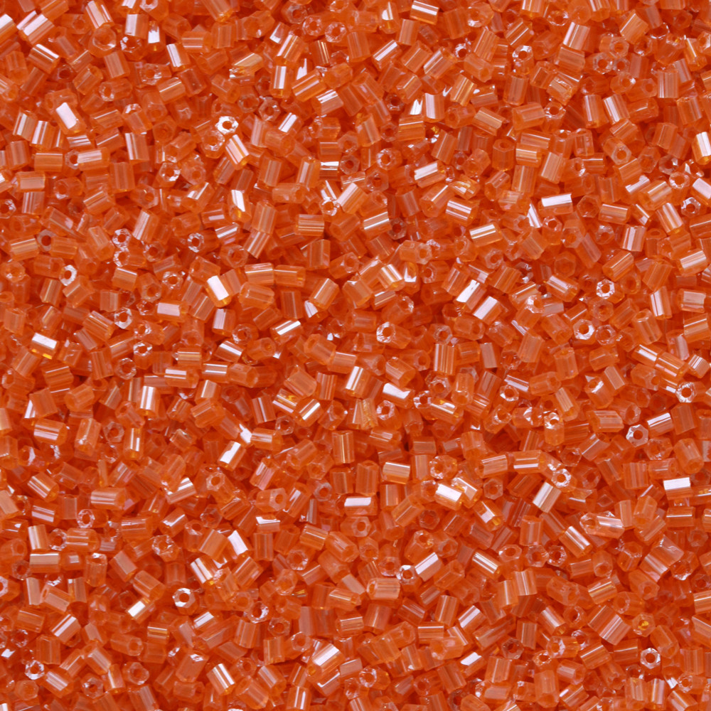 Turuncu Kısa Boru Kesme Boncuk Boru0072