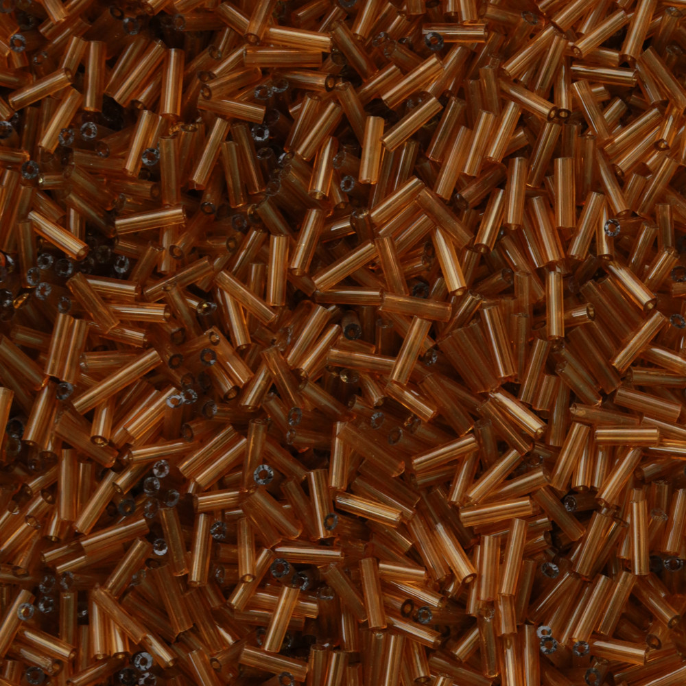 Kahverengi Uzun Boru Kesme Boncuk Boru0102