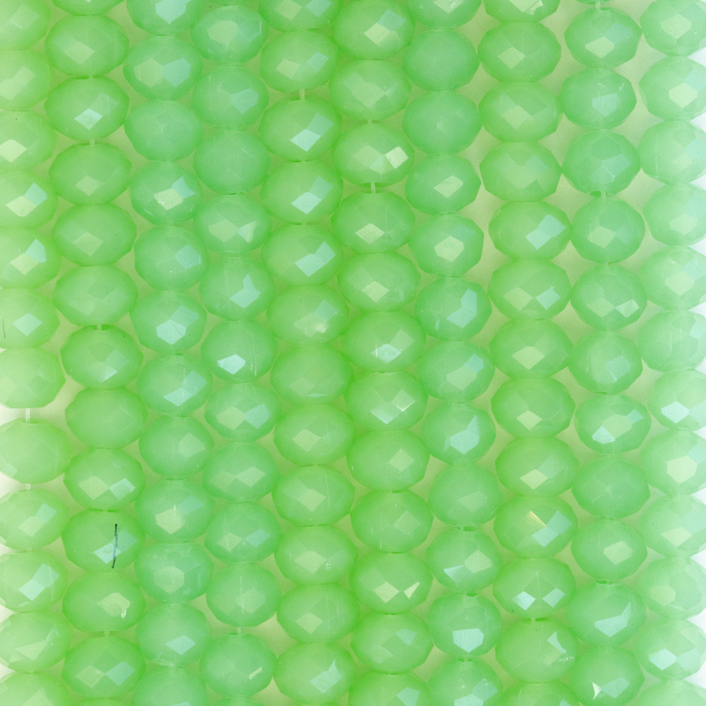 Su Yeşili 8mm Kristal Boncuklar Krs0247