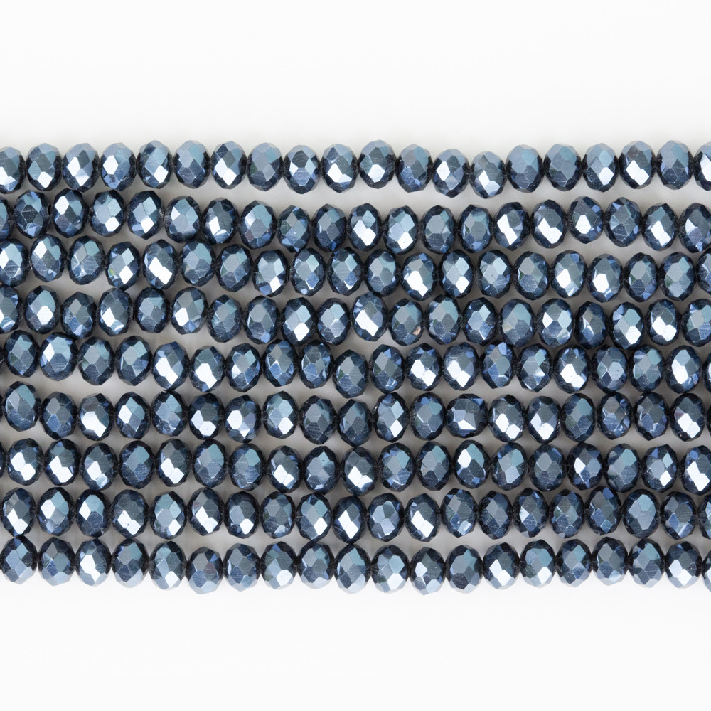 Antrasit 4mm Kristal Boncuklar Krs0119