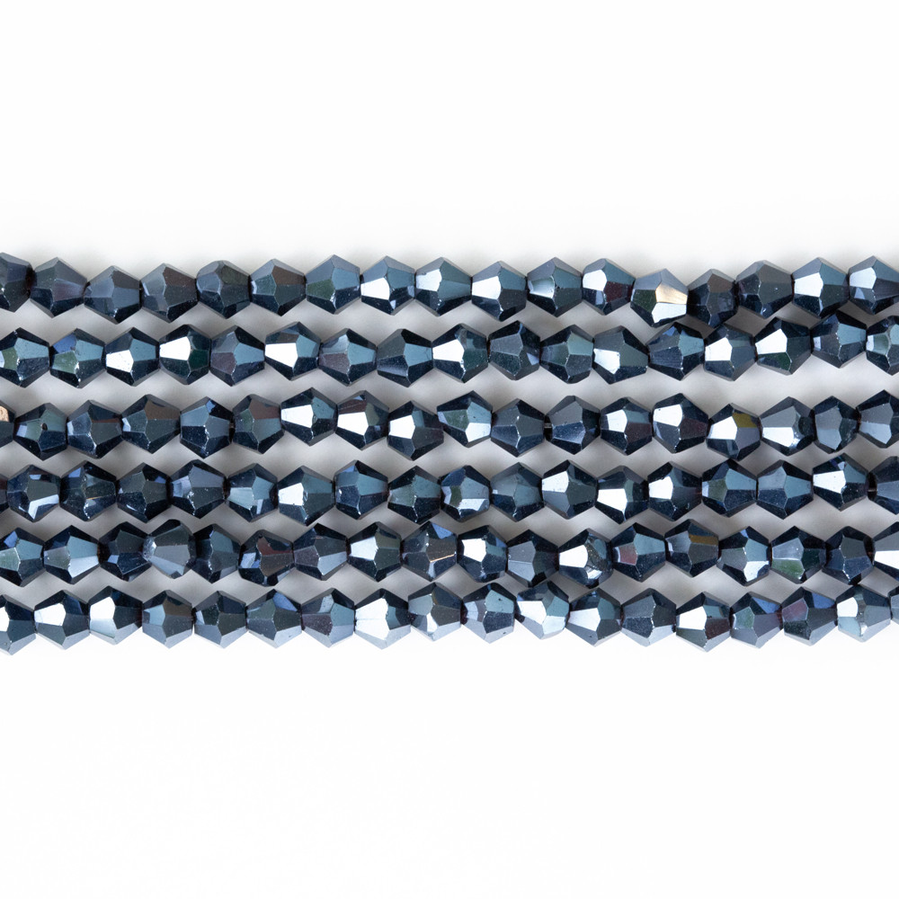 Antrasit 3mm Kristal Boncuklar Krs0073