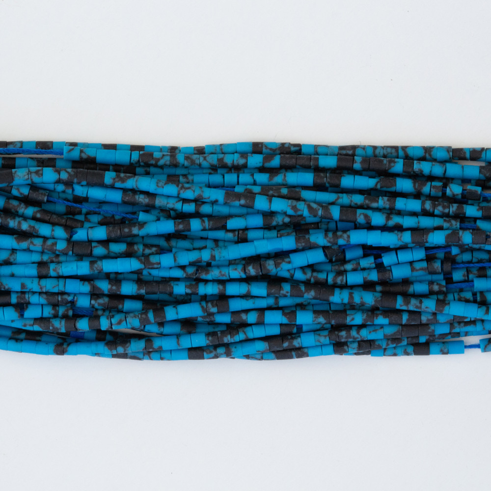 Kırçıllı Mavi Afgan Boncuklar Afg027