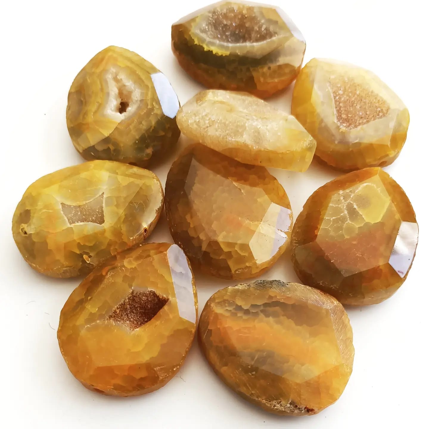 Tekli SİTRİN Doğal Taş Takı Aparatı