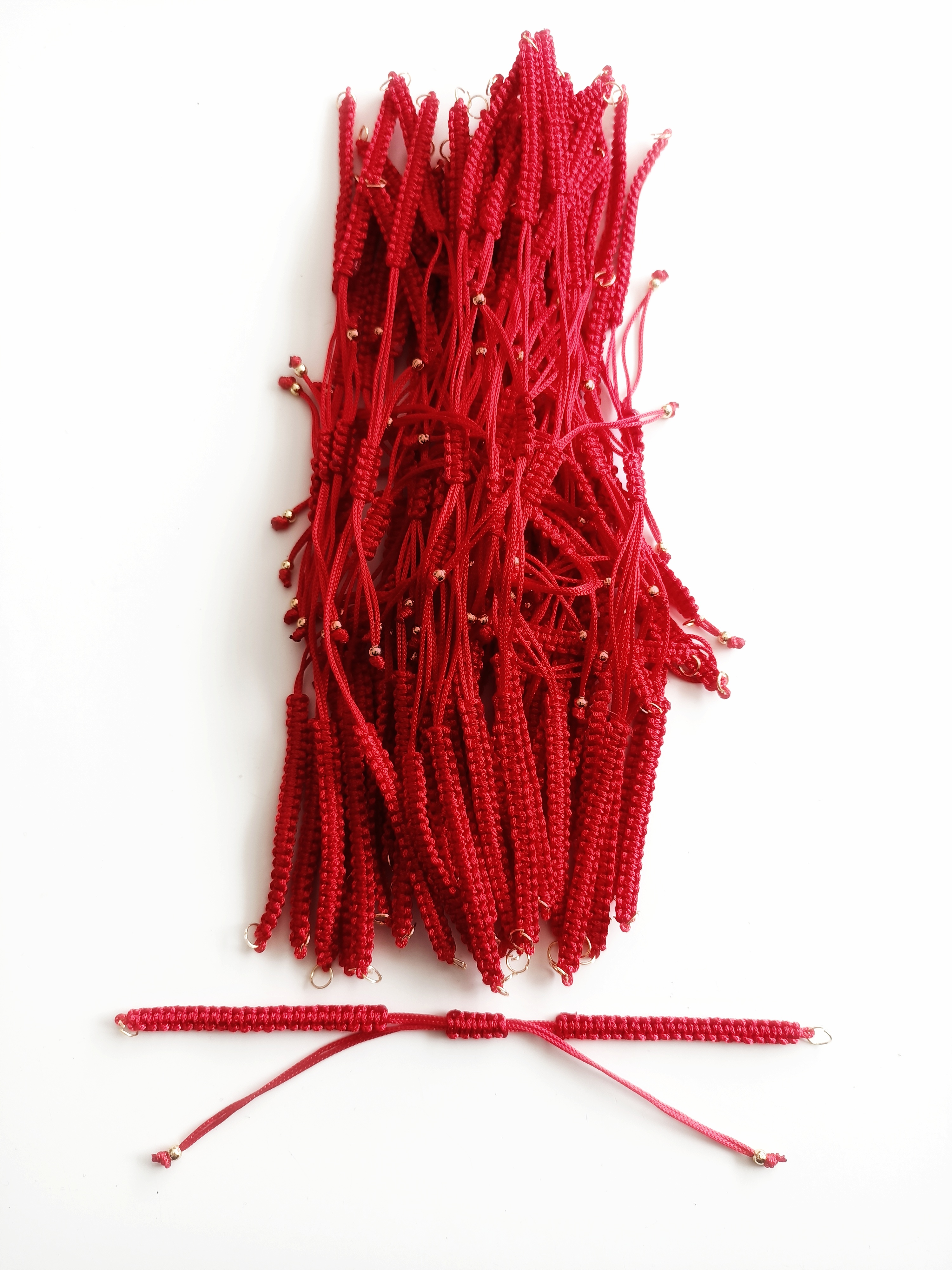 Hazır Asansörlü Makrome Örgü Bileklik İpi