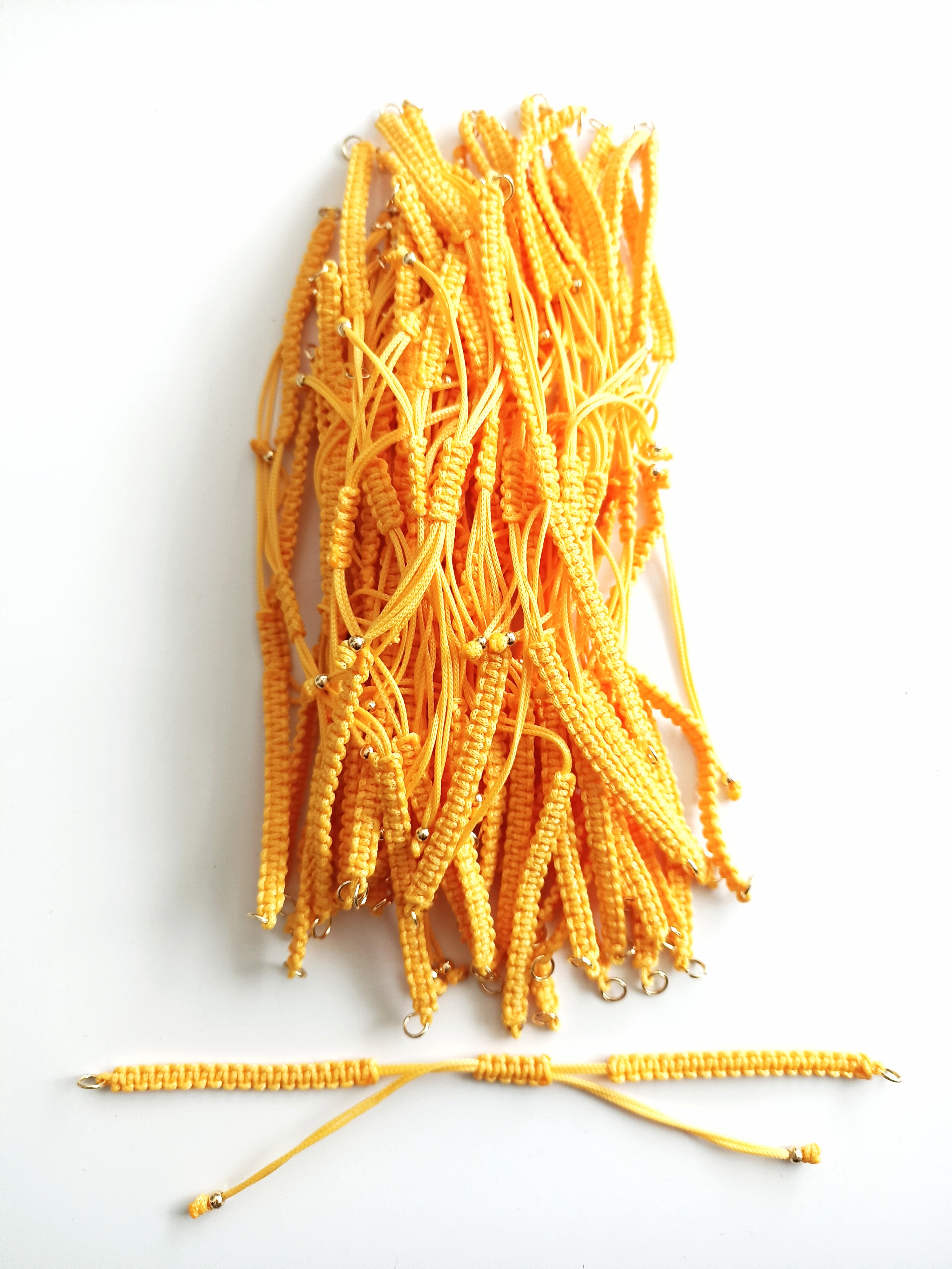 Hazır Asansörlü Makrome Örgü Bileklik İpi