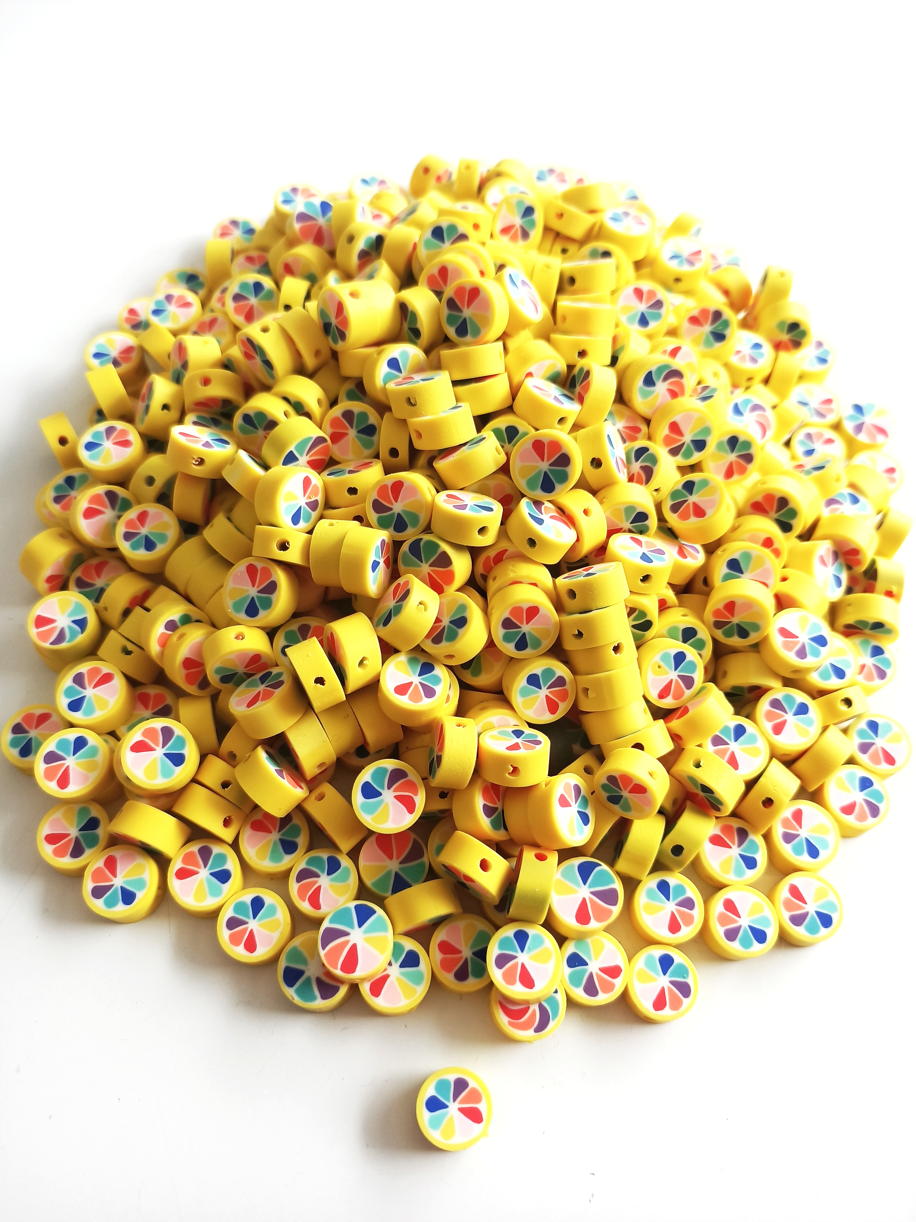 Fimo Ara Boncuk Gökkuşağı