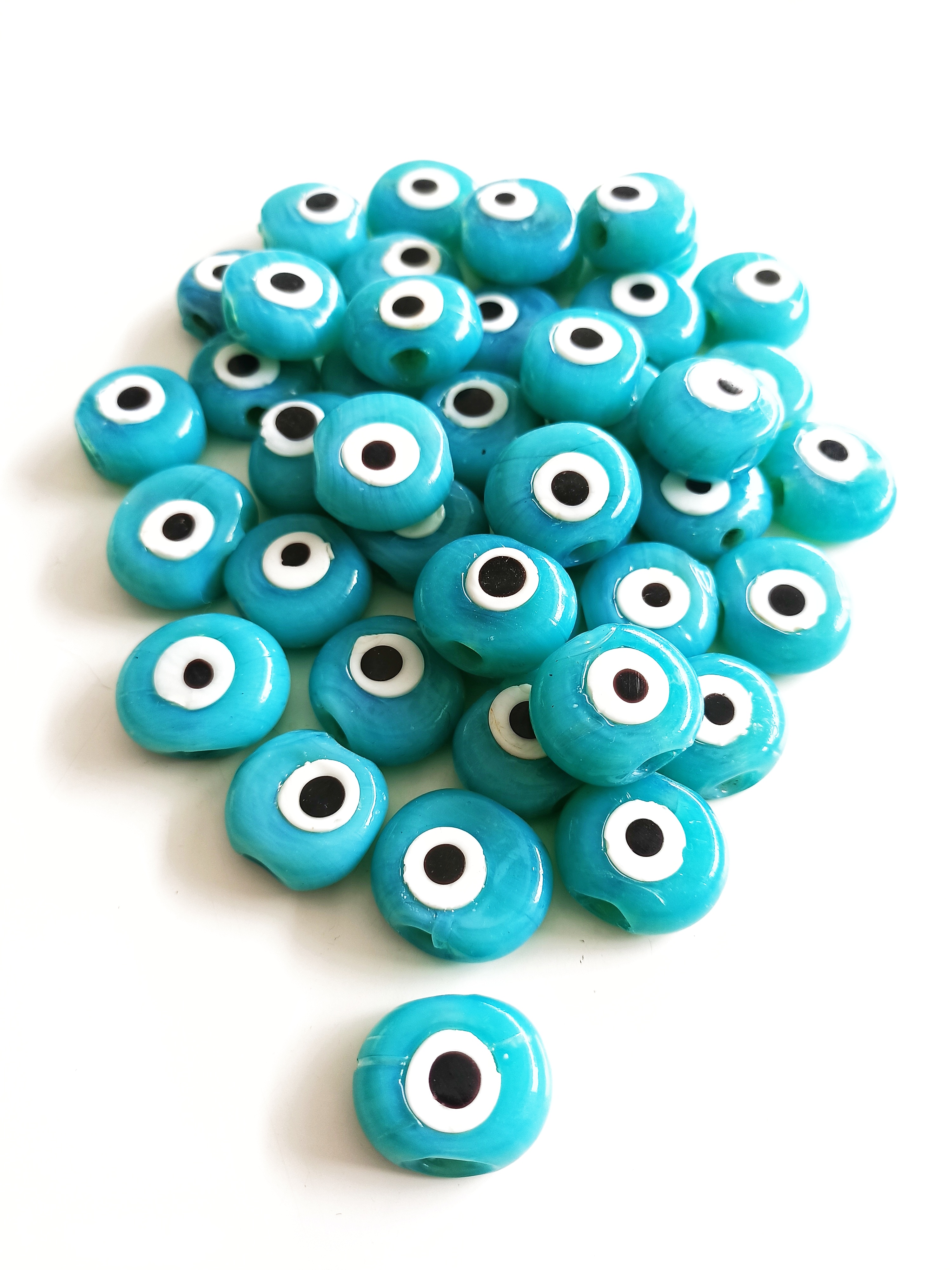 Cam Nazar Boncuk Turkuaz
