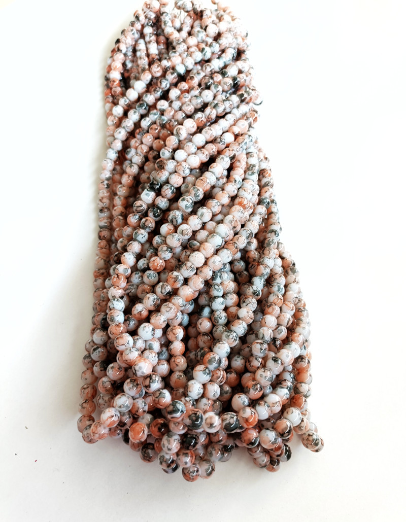 Alaca Somon 8mm. Dizi Cam Boncuk