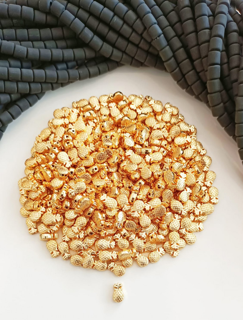  Altın Kaplama Ananas Kolye Ucu