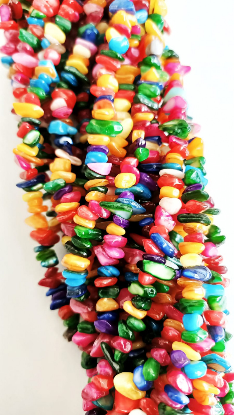 Dizi Kırık Sedef Mix Doğal Taş