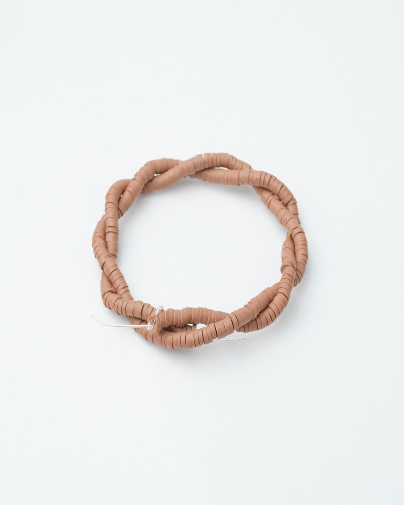 Açık Kahve Fimo Boncuk Fb0171