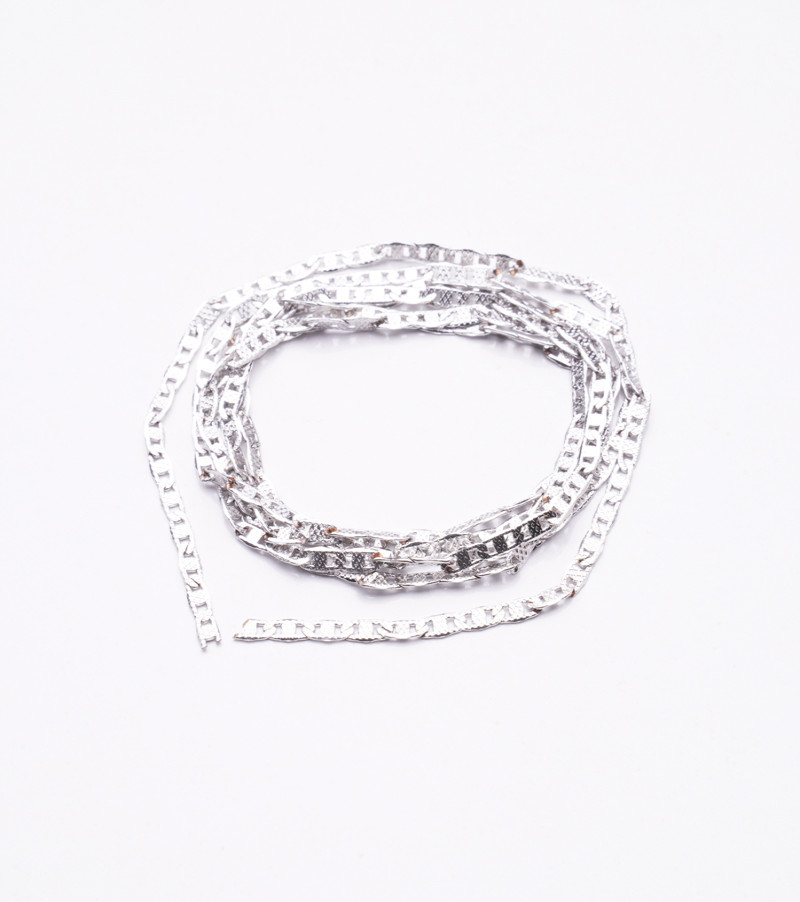  Gümüş Kaplama Zincir Tky0001