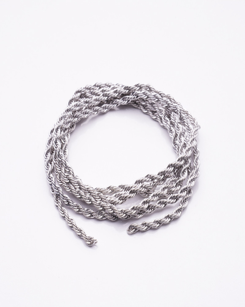  Gümüş Kaplama Zincir Tky0005