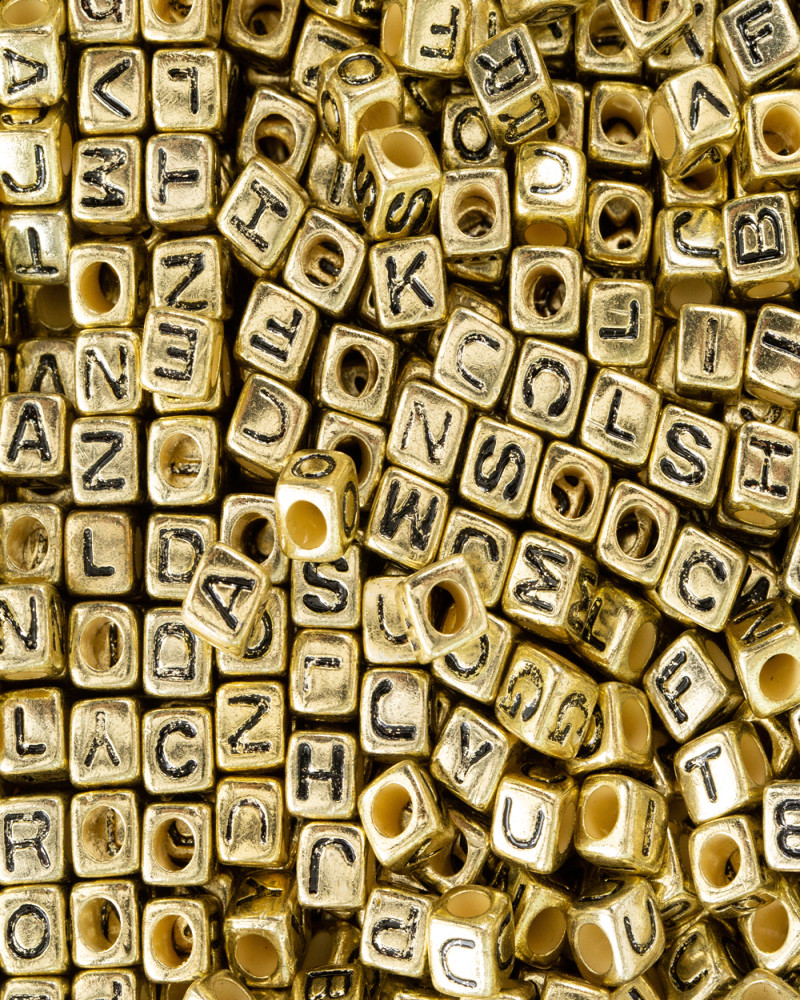  Küp Altın Harf Ph0006