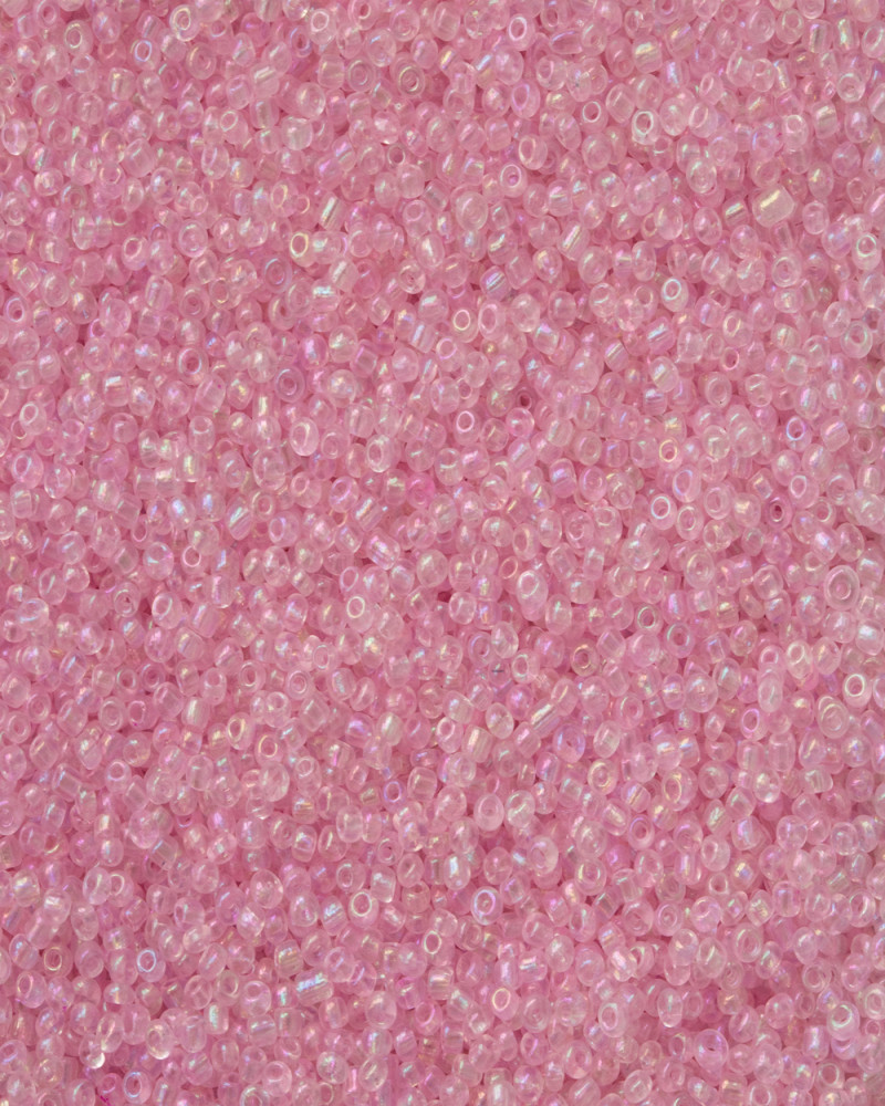 Şeffaf Pembe 11/0 Dökme Kum Boncuk Dkb0194