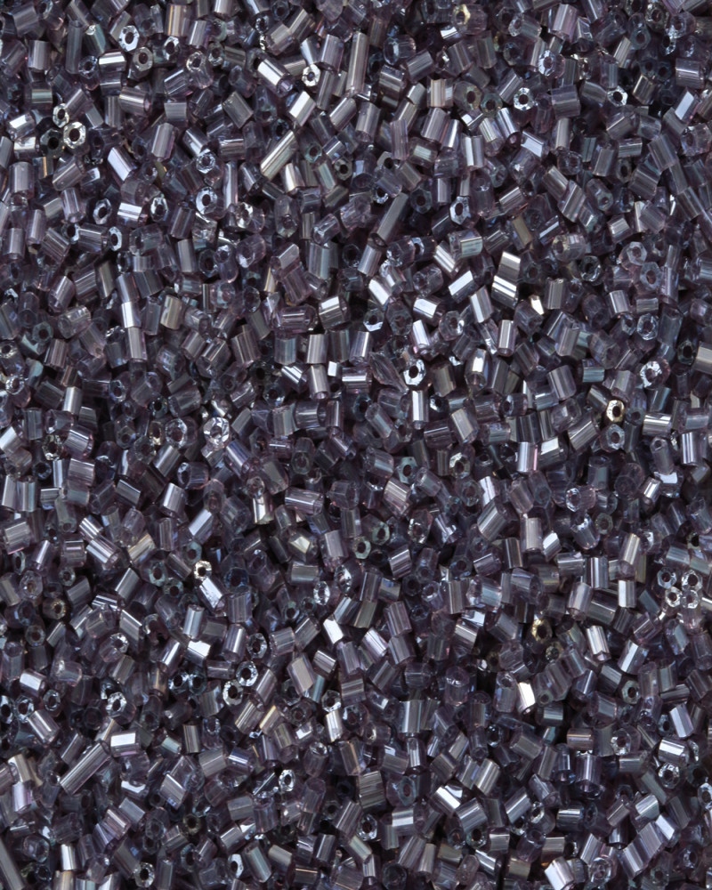 Gri Kısa Boru Kesme Boncuk Boru0046