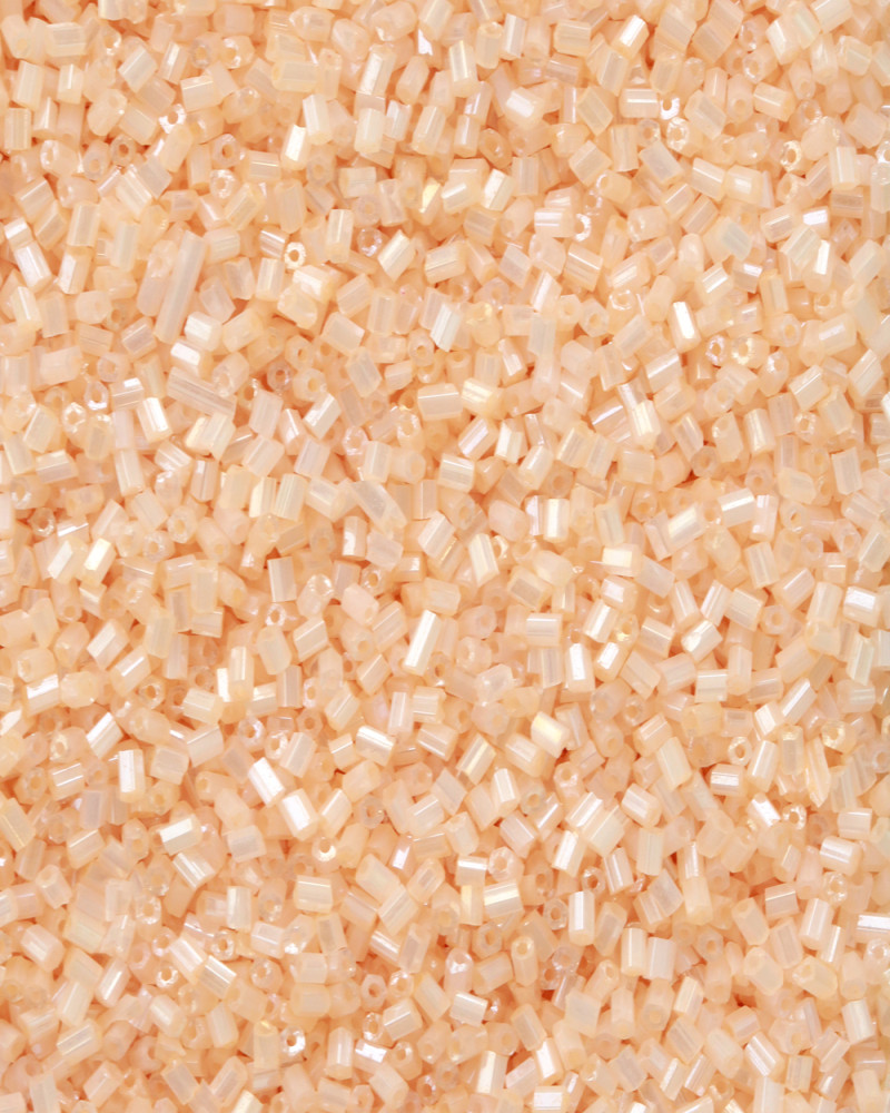 Açık Somon Kısa Boru Kesme Boncuk Boru0075