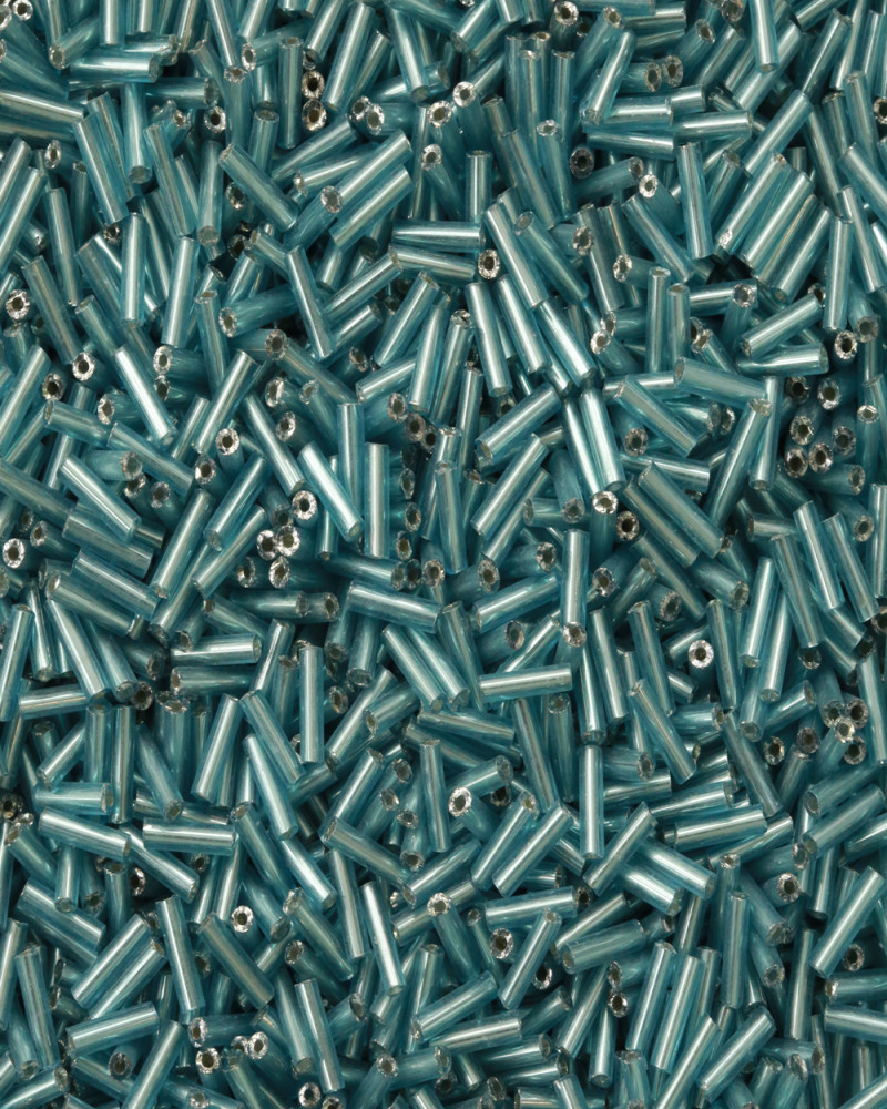 Turkuaz Uzun Boru Kesme Boncuk Boru0113