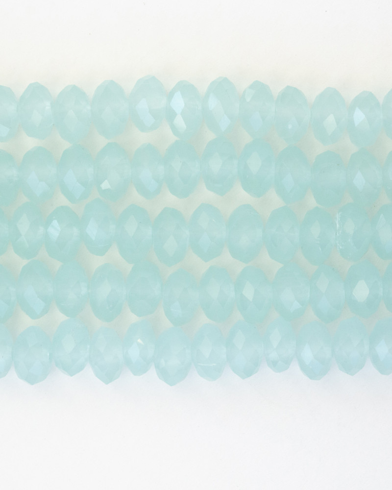 Buz Mavi 8mm Kristal Boncuklar Krs0259