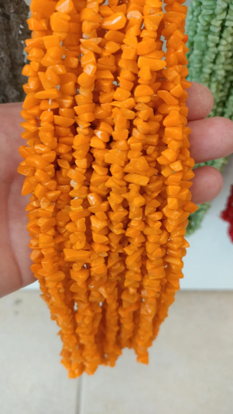 Turuncu Kırık Doğal Taş