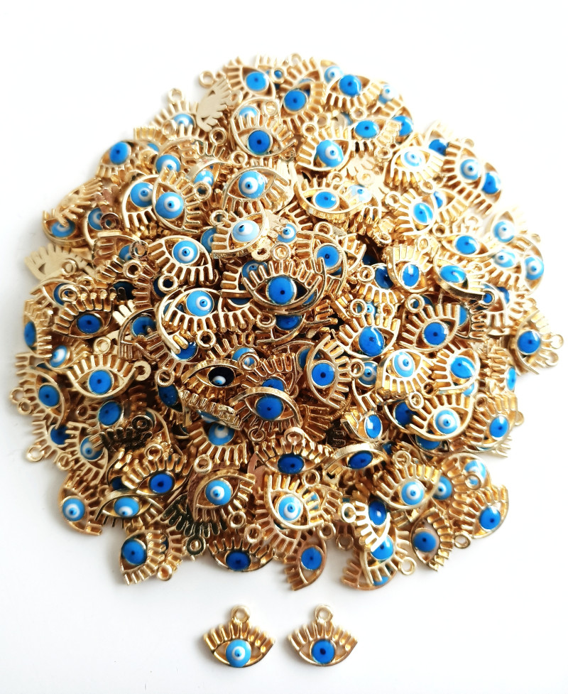 Gold Mini Göz Takı Ucu