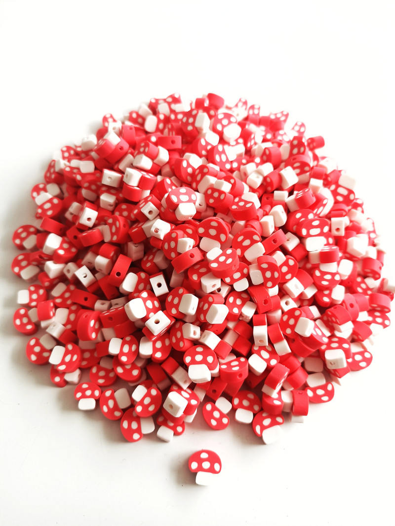 Fimo Ara Boncuk Mantar Figür